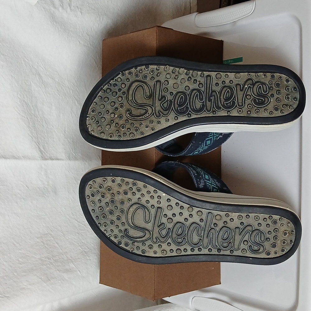 Skechers Women's Blue Sandals - Picture 7 of 8